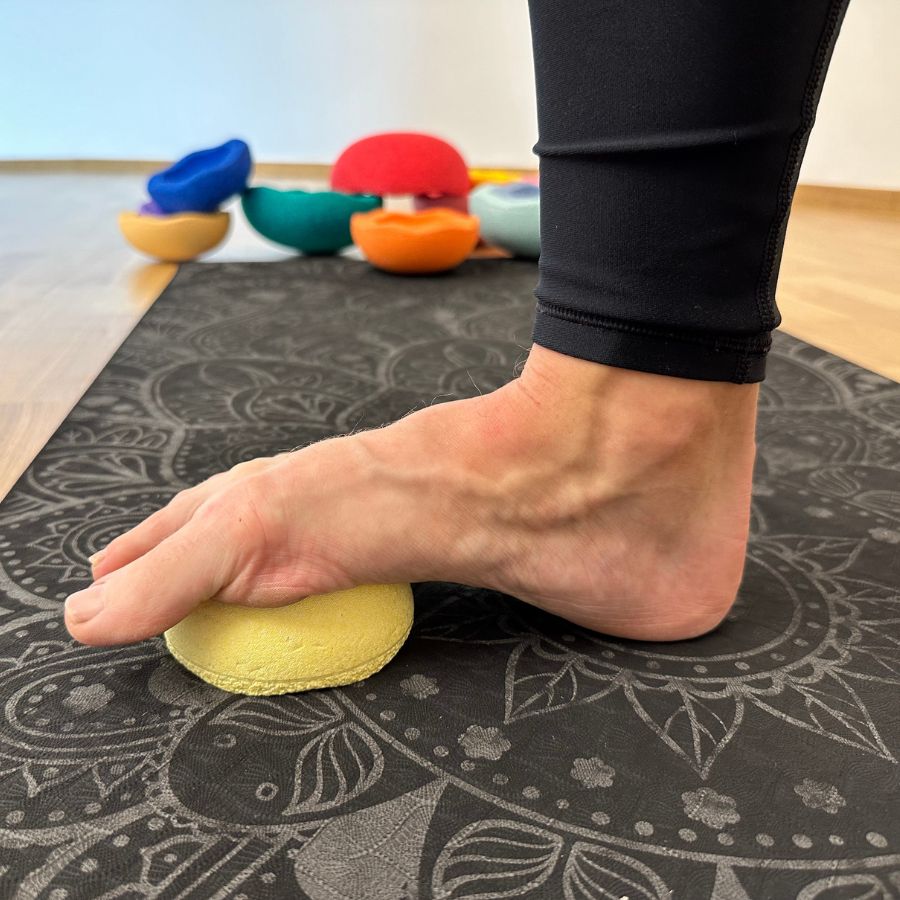 plochá noha - protažení příčené klenby